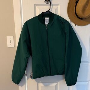 Reebok Women's Dark Green Puffer Jacket